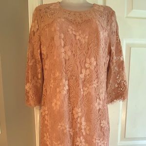 Roeyshouse Vintage Lace midi dress ~ L
